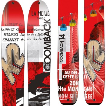 SKI K2 COOMBACK 114  SKI K2 COOMBACK 114
