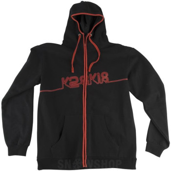 K2 ELECTRIC FULLZIP Black MEN'S HOODY