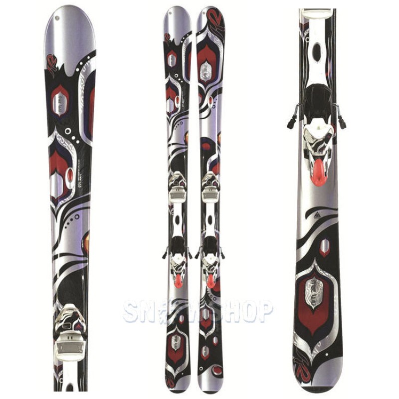 K2 FREE LUV WOMEN'S Skis + Marker ERS 11.0 10