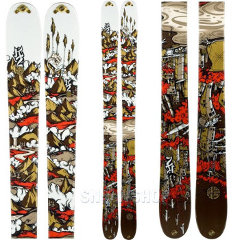 K2 KUNG FUJAS SKIS 1