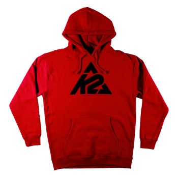 K2 LOGO PULLOVER Red Men's Hoodie