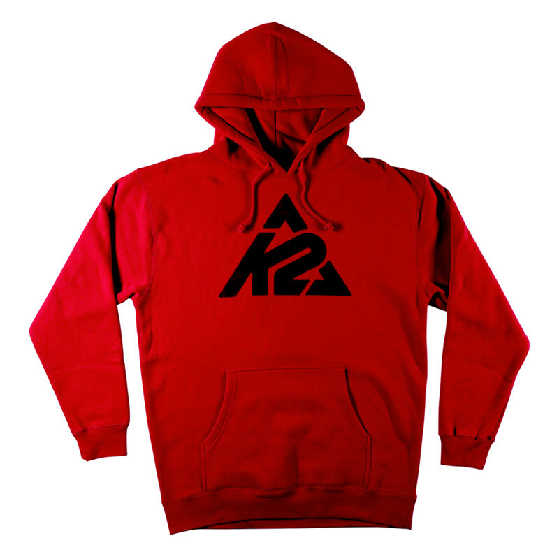 K2 LOGO PULLOVER Red Men's Hoodie