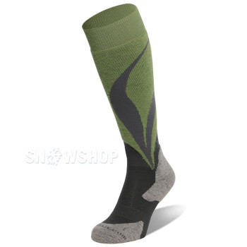K2 LOTTA LUV SKI SOCKS Grey/Green