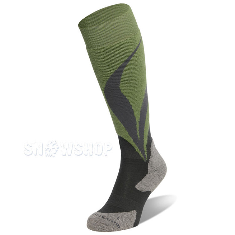 K2 LOTTA LUV SKI SOCKS Grey/Green