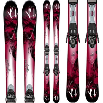 K2 POTION 74 Women Ski + MARKER ER3 10.0 