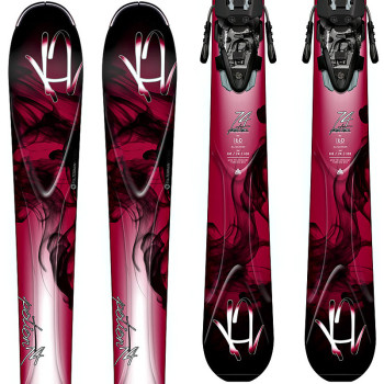 K2 POTION 74 Women Ski + MARKER ER3 10.0 
