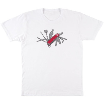 K2 Pocket Knife White T-SHIRT