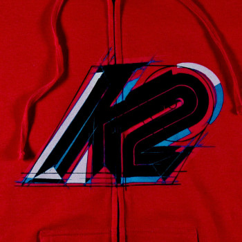 K2 RANIER  F.Z. RED Men's Hoodie
