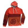 K2 RED STRIPED FULLZIP MEN'S HOODY