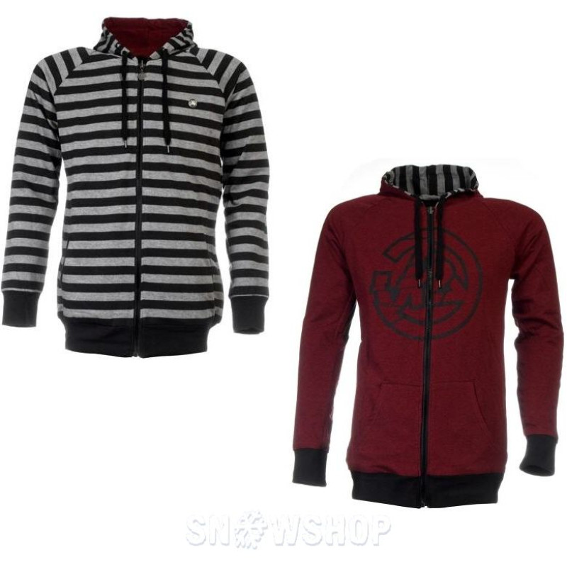 K2 REVERSABLE STATIC FULLZIP MEN'S HOODY