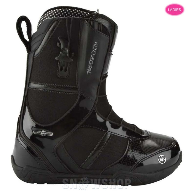 K2 SCENE Black Snowboard Boots