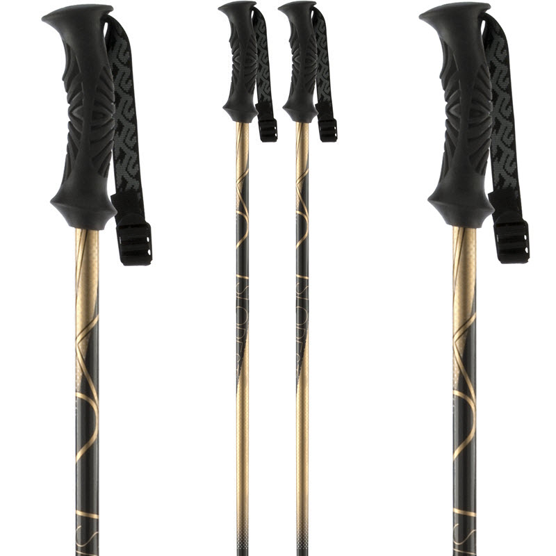 K2 SLOPE STYLE - Black Women's Ski Poles