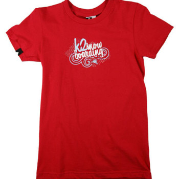 K2 SNOW POLKA PRINT S/S Red - Κοντομάνικο