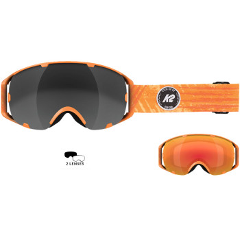 K2 SOURCE SLICED ORANGE Blackout+Solar flare Goggles