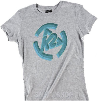 K2 STENCIL Grey Women's T-SHIRT