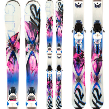 K2 SUPERGLIDE 80 Women Ski + MARKER ERC 11.0 TC 