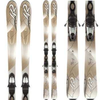 K2 SUPERSMOOTH Women Ski + MARKER ERP 10.0  
