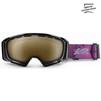 K2 SIRA Gloss black/Brown BIOPIC Women's Goggles