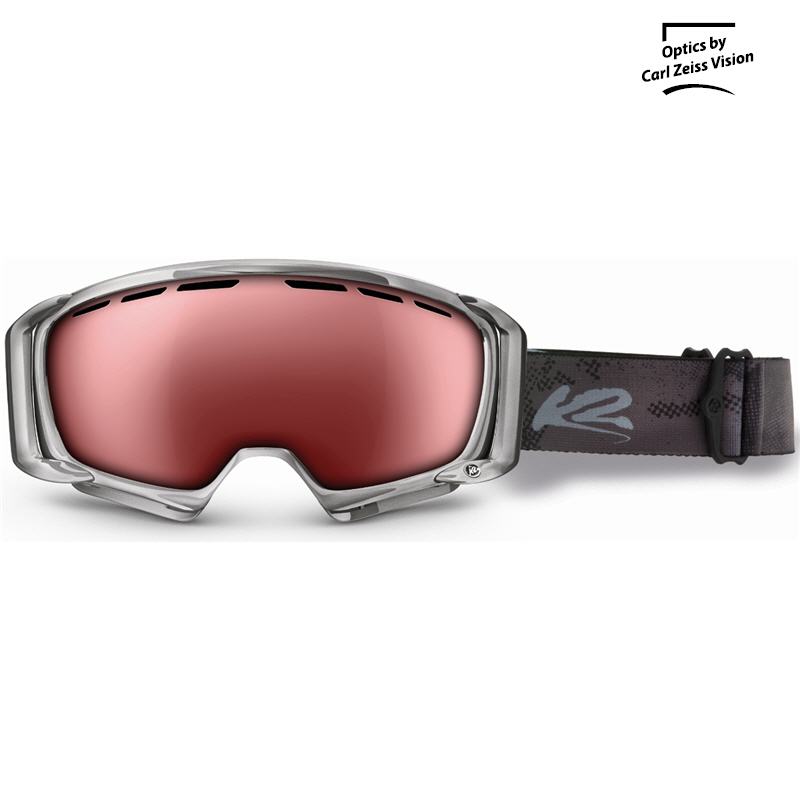 K2 SIRA Silver/Vermilon BIOPIC Women's Goggles