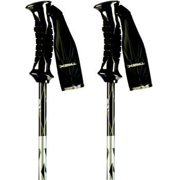 K2 TRIAX CARBON Yellow/Black Ski Poles