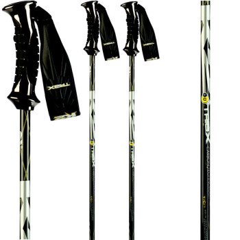 K2 TRIAX CARBON Yellow/Black Ski Poles