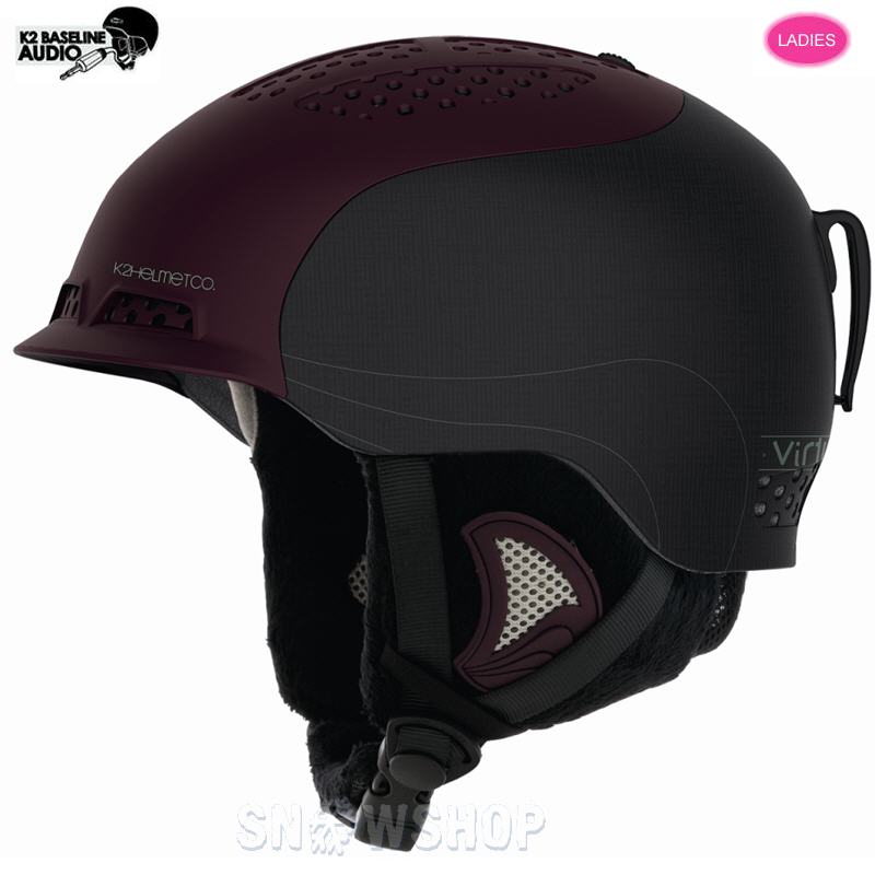 K2 VIRTUE Eggplant WOMEN'S HELMET