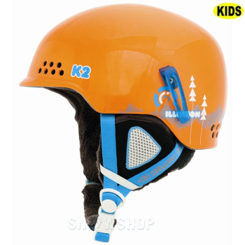 K2 ILLUSION Orange 2 KID'S HELMET