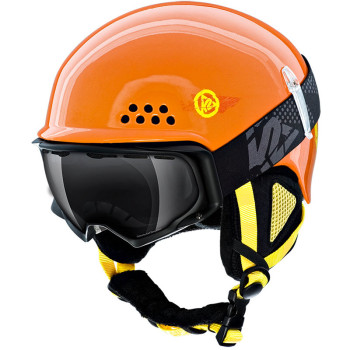 K2 ILLUSION Orange 3 KID'S HELMET