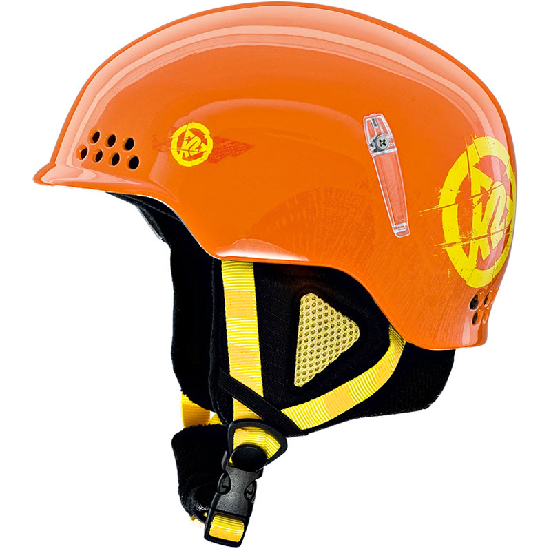 K2 ILLUSION Orange 3 KID'S HELMET