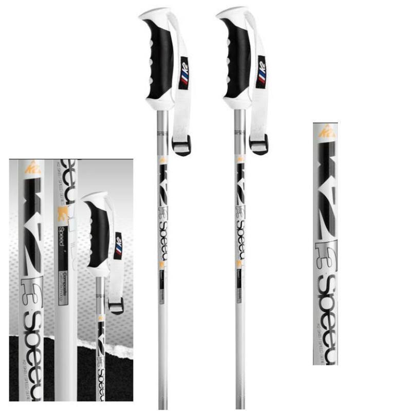 K2 3 SPEED White - ΜΠΑΤΟΝ SKI