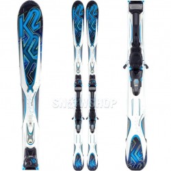 K2 AFTERSHOCK SKI + MARKER MX 14.0