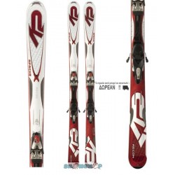 K2 APACHE RECON SKIS + MARKER MX 12.0