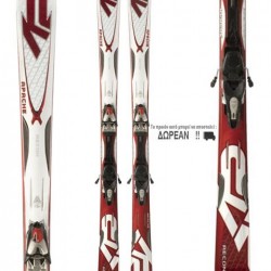 K2 APACHE RECON SKIS + MARKER MX 12.0