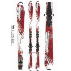 K2 APACHE RECON Skis + Marker MX 12.0 Bindings