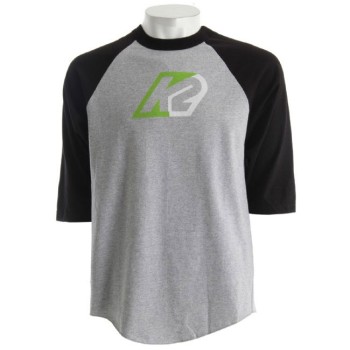 K2 BACKSIDE Black/Grey T-SHIRT K2 BACKSIDE Black/Grey T-SHIRT