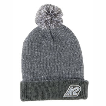 K2 CASCADE POM Grey Heather ΣΚΟΥΦΟΣ K2 CASCADE POM Grey Heather ΣΚΟΥΦΟΣ