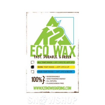 K2 ECO WAX Warm Temperature (Ski&Board) K2 ECO WAX Warm Temperature (Ski&Board)