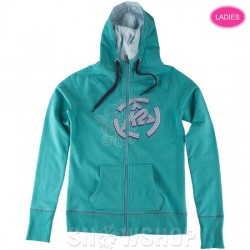 K2 P.B. ZIP HOODY Aqua ΓΥΝΑΙΚΕΙΟ ΦΟΥΤΕΡ