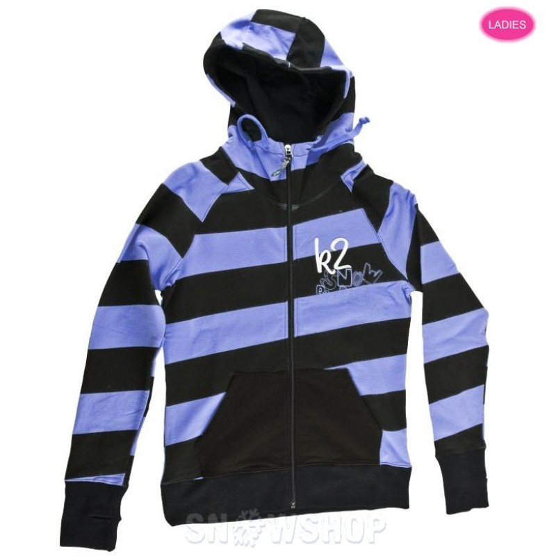K2 PARTY ZIP HOODY Black ΓΥΝΑΙΚΕΙΟ ΦΟΥΤΕΡ