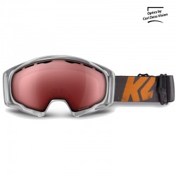 K2 PHOTOPHASE Μάσκα Σκι - Aluminium/Vermilon BIOPIC