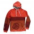 K2 RED STRIPED FULLZIP HOODY  ΦΟΥΤΕΡ ΑΝΔΡΙΚΟ