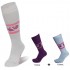 K2 THE JUVY SKI SOCKS Violet/Gray ΠΑΙΔΙΚΕΣ (2 ΖΕΥΓΗ)