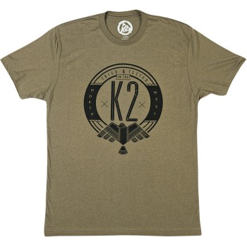 K2 T-SHIRT NW PRIDE Military Green K2 T-SHIRT NW PRIDE Military Green