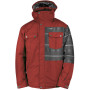 LIQUID JEK Chinese Red Men's Jacket