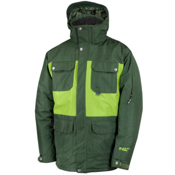 LIQUID THOMSON Duffle Green Men's Jacket