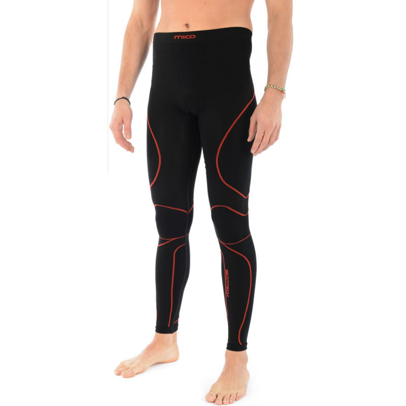 MICO 1845 - Ανδρικό θερμοεσώρουχο κολάν - Black