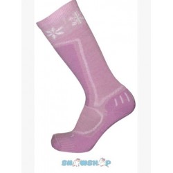 MICO 245 PINK WOMENS SKI SOCKS