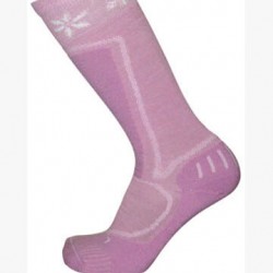 MICO 245 PINK WOMENS SKI SOCKS