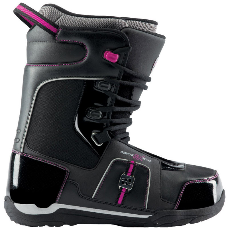 MORROW SKY Black Snowboard Boots