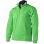 MICO 0670 2nd Layer Men's Half Neck zip Thermal - Green